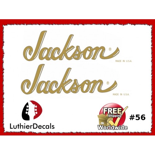 Jackson Guitar Decal #56